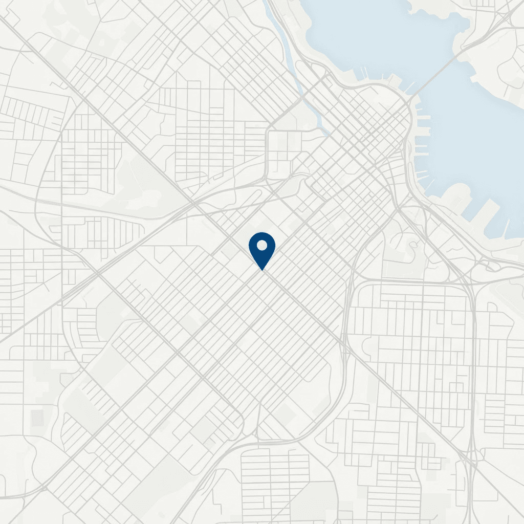 Map showing the ALNAQEEB branch location on King Fahd Road, Riyadh